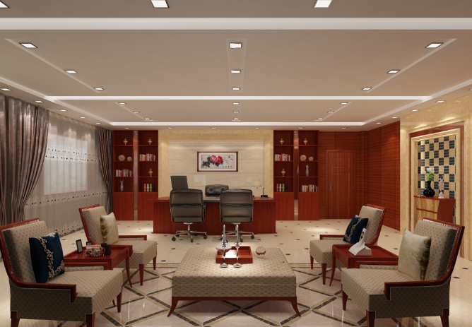 未來風格辦公室裝修設計：打造時尚、舒適與高效的會談室