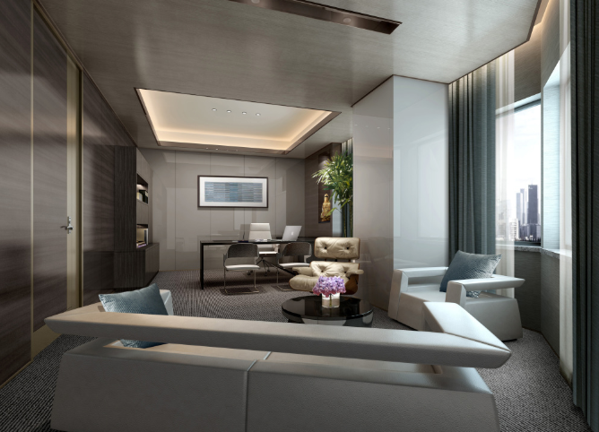 老板辦公室裝修設(shè)計(jì)是否需要選購3+1沙發(fā)