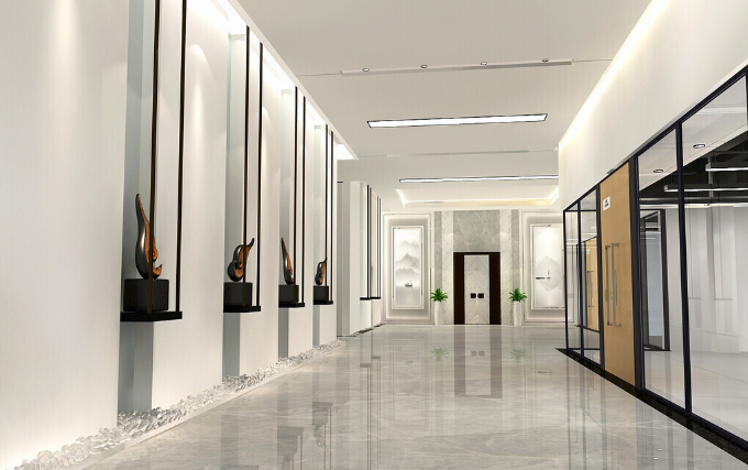 上海辦公室裝修設(shè)計(jì)：走道擺放什么裝飾品好？