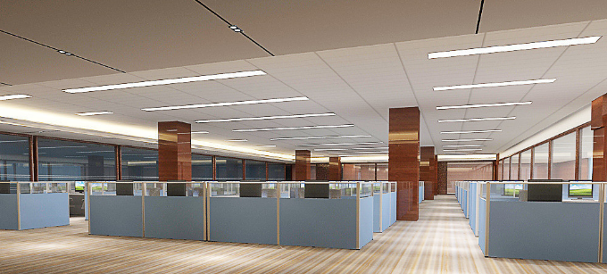 辦公室裝修設(shè)計(jì)：博古架巧妙運(yùn)用，打造雅致空間