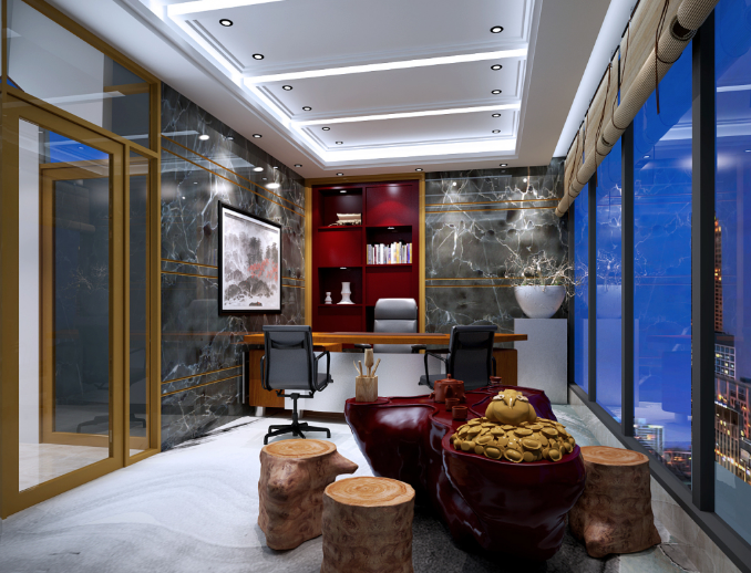 大理石家具助力辦公室裝修設(shè)計(jì)，盡顯高端大氣上檔次！