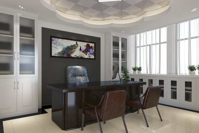 上海辦公室裝修設(shè)計(jì):木質(zhì)屏風(fēng)巧擺放,營(yíng)造溫馨高效工作空間