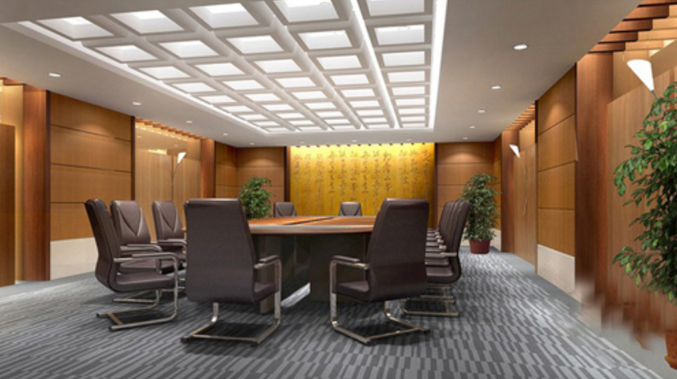 上海辦公室裝修設(shè)計：揭秘中式大中班臺的配色方案！