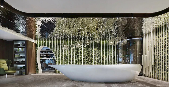 上海辦公室裝修設(shè)計(jì)，Pu石材真的是必備之選嗎？