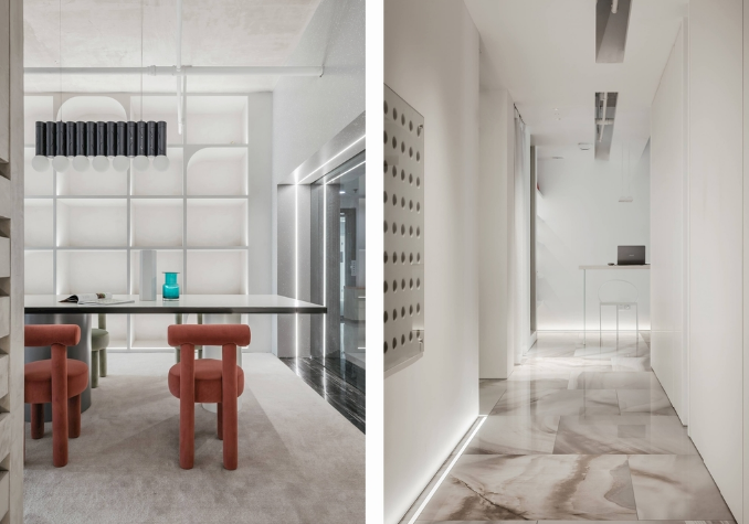 上海辦公室裝修設(shè)計(jì)：灰色工礦吊燈引領(lǐng)工業(yè)復(fù)古潮流！